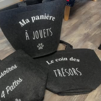 🧺 Panier de Rangement  – Artisanat Haute-Savoie 🇫🇷