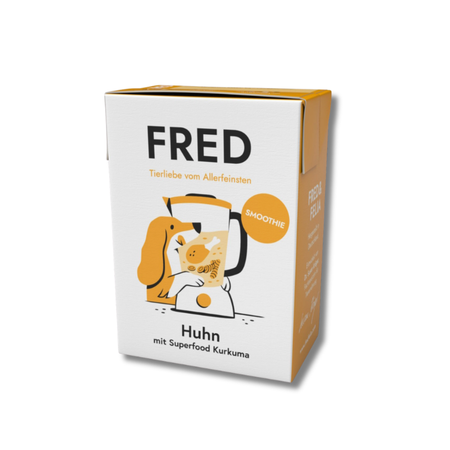 Smoothie pour Chien au Poulet & Curcuma Fred & Felia – 200 g