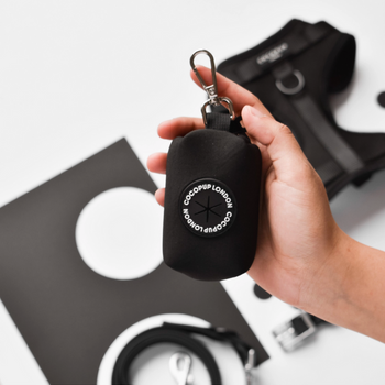 💼 Porte-sacs à déjection – Noir - CocoPup London