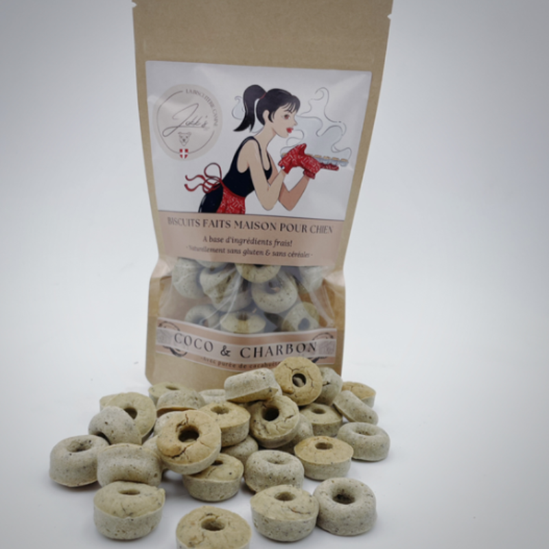 Friandises bio Donuts Coco & Charbon — sans gluten