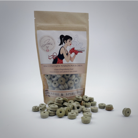 Friandises bio Donuts Vitalité Menthe & Spiruline — sans gluten