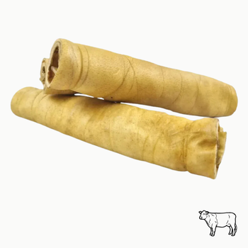 🔴 5 Joues de bœuf roulées séchées pour chien