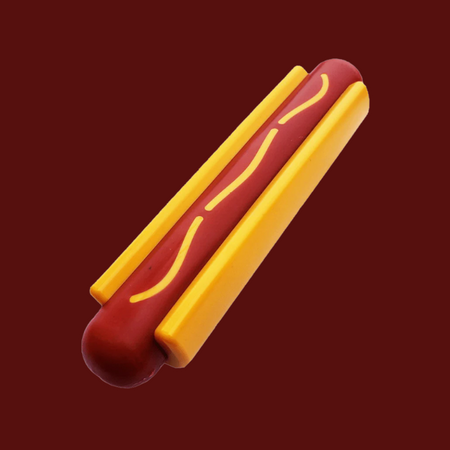 Jouet de mastication pour chien - Hot Dog